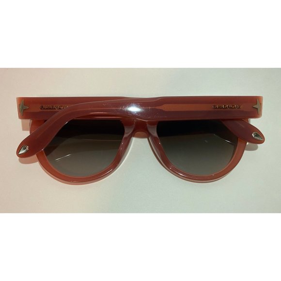 Givenchy Cat-Eye Burnt Orange Frame Sunglasses